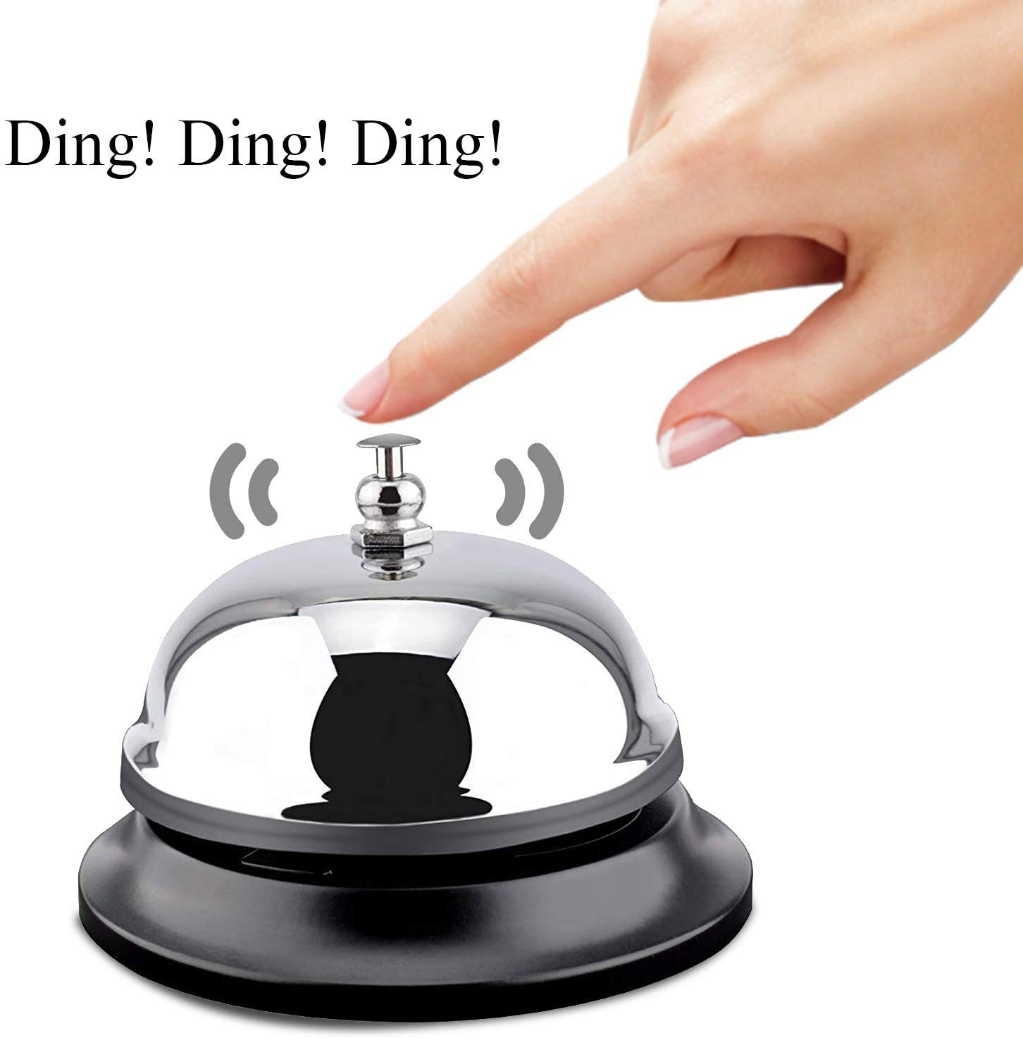 Metal Table Call Bell Tun Tun Set of 1Pcs