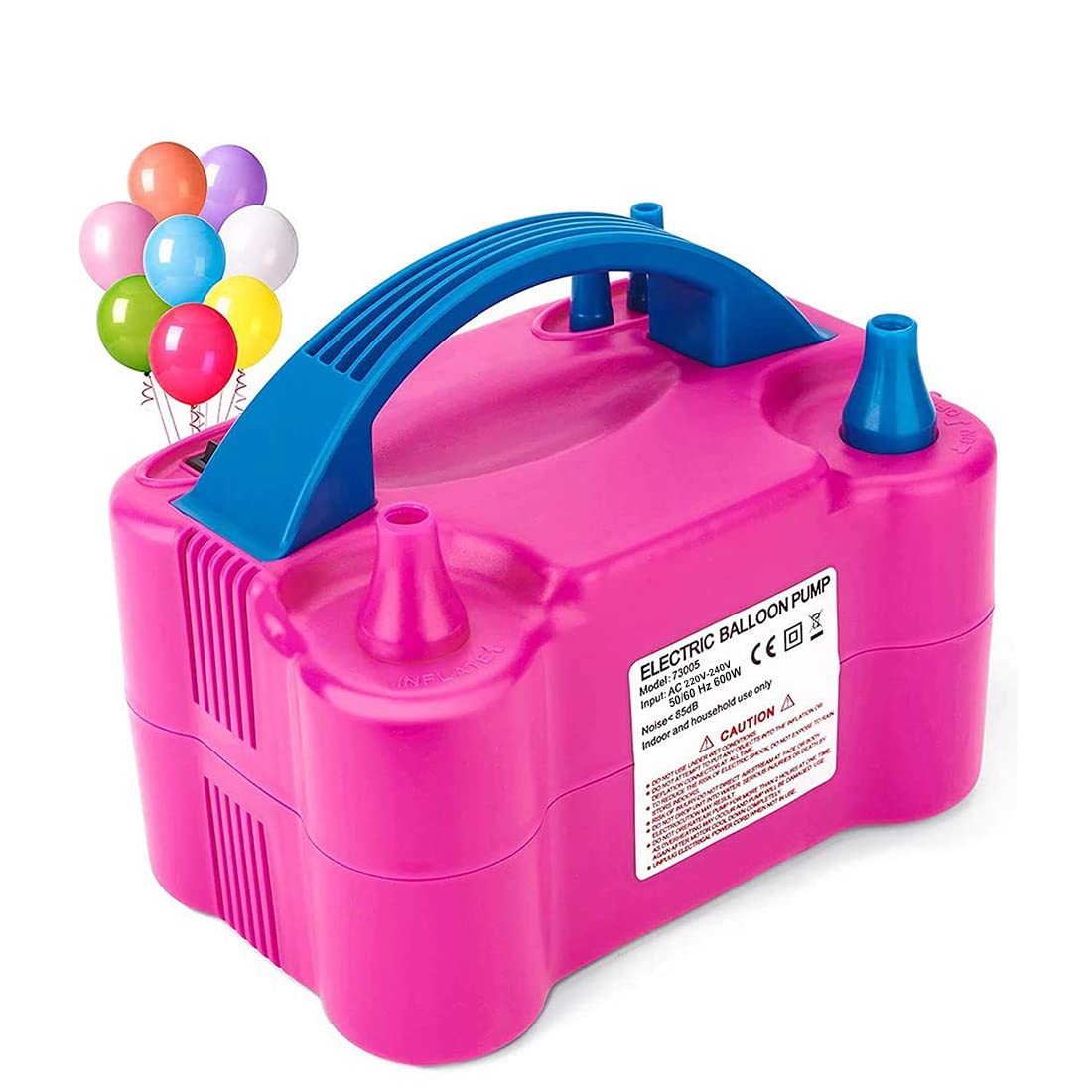 Dual Nozzle Electric Air Balloon Pump